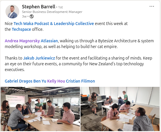 Write up from Stephen Barrnell on LI