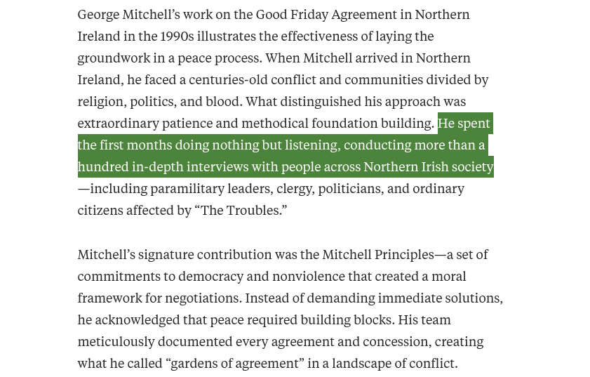 Good Friday agreement